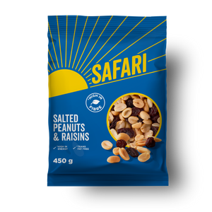 Peanuts & Raisins: 450g