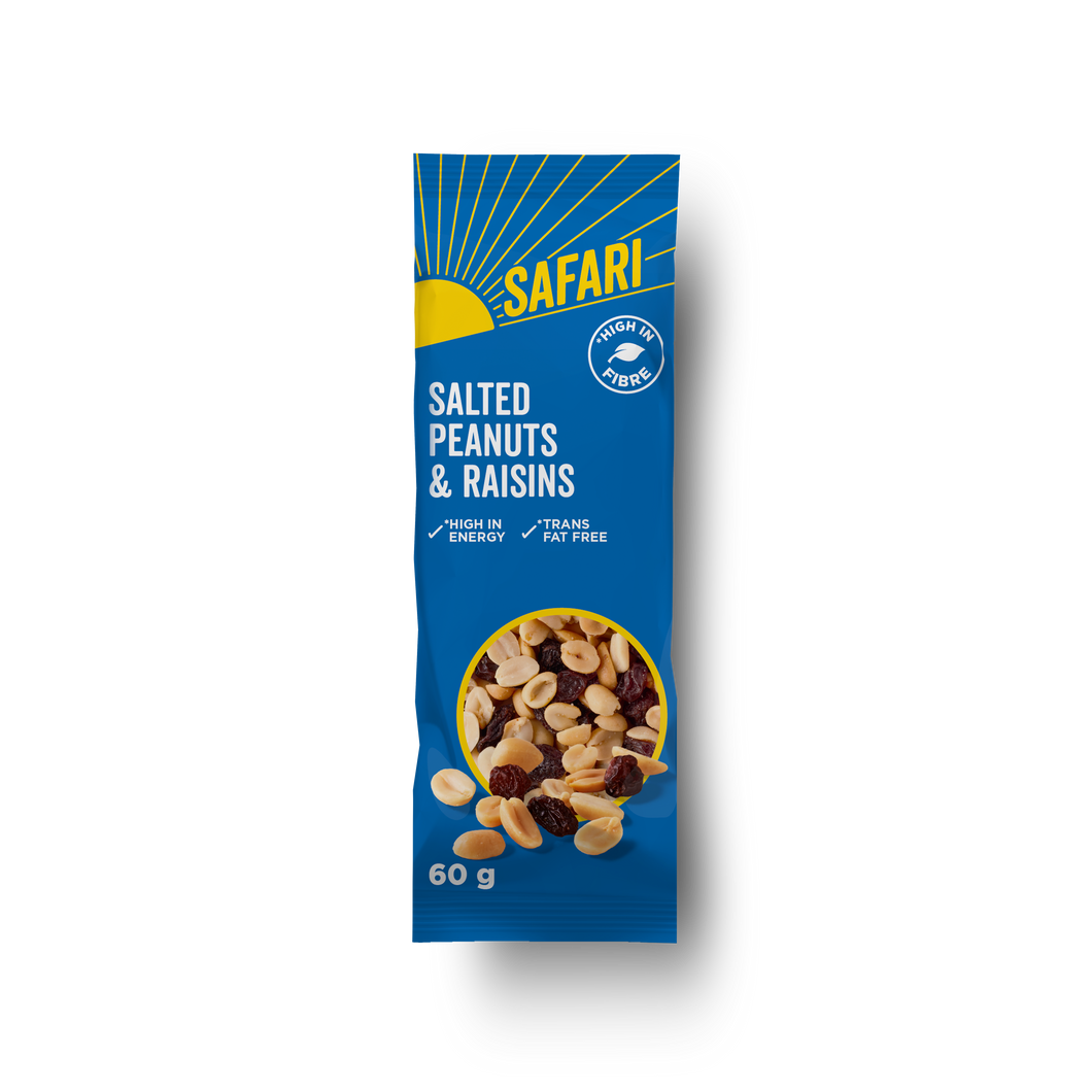 Peanuts & Raisins 60g