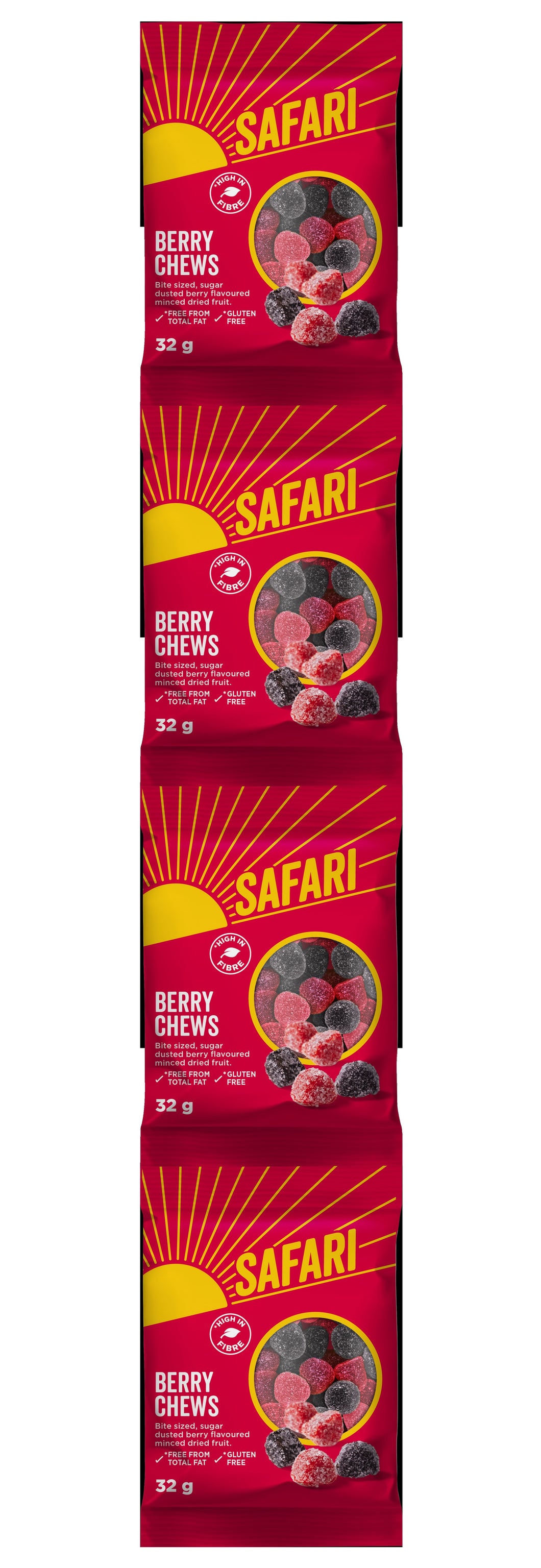 Berry Chews: 4x32g