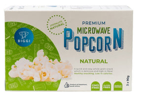 Natural Microwave Popcorn 3x90g