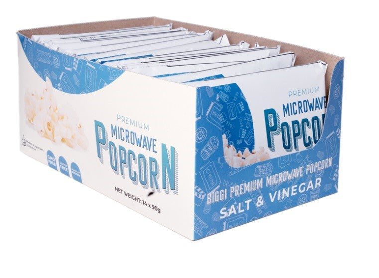 Salt & Vinegar Microwave Popcorn 90g