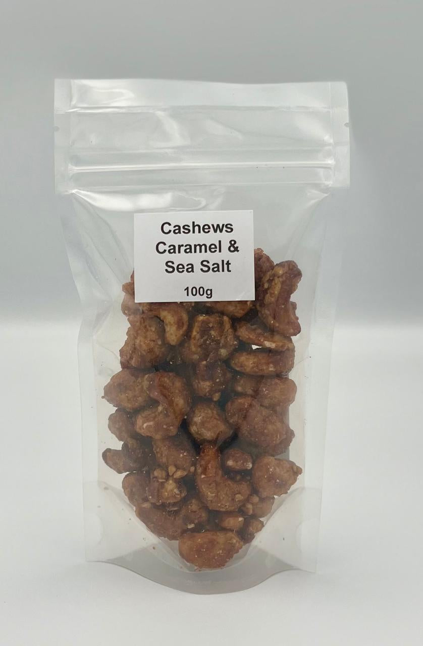 Cashews Caramel & Sea Salt 100g