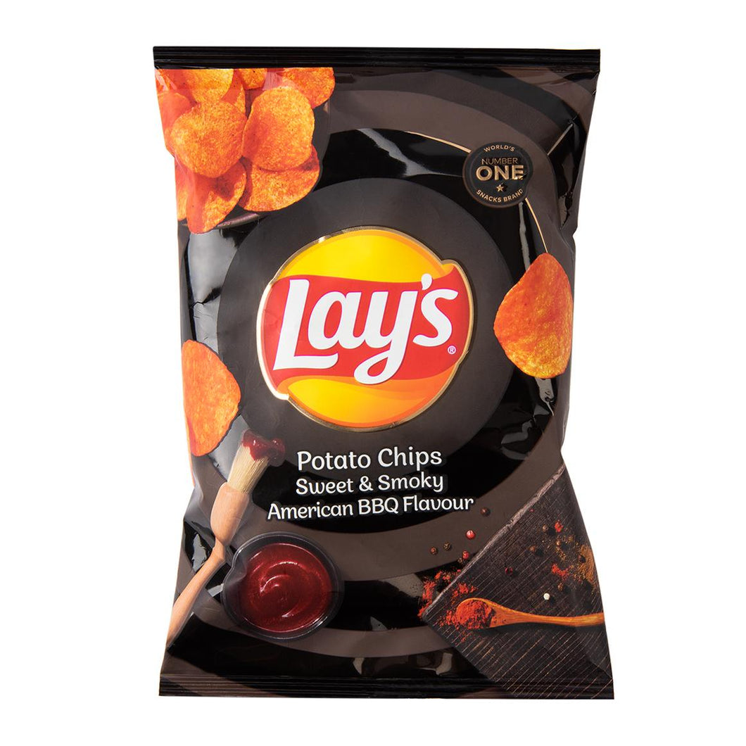 Lay's Sweet &  Smokey American BBQ  36g